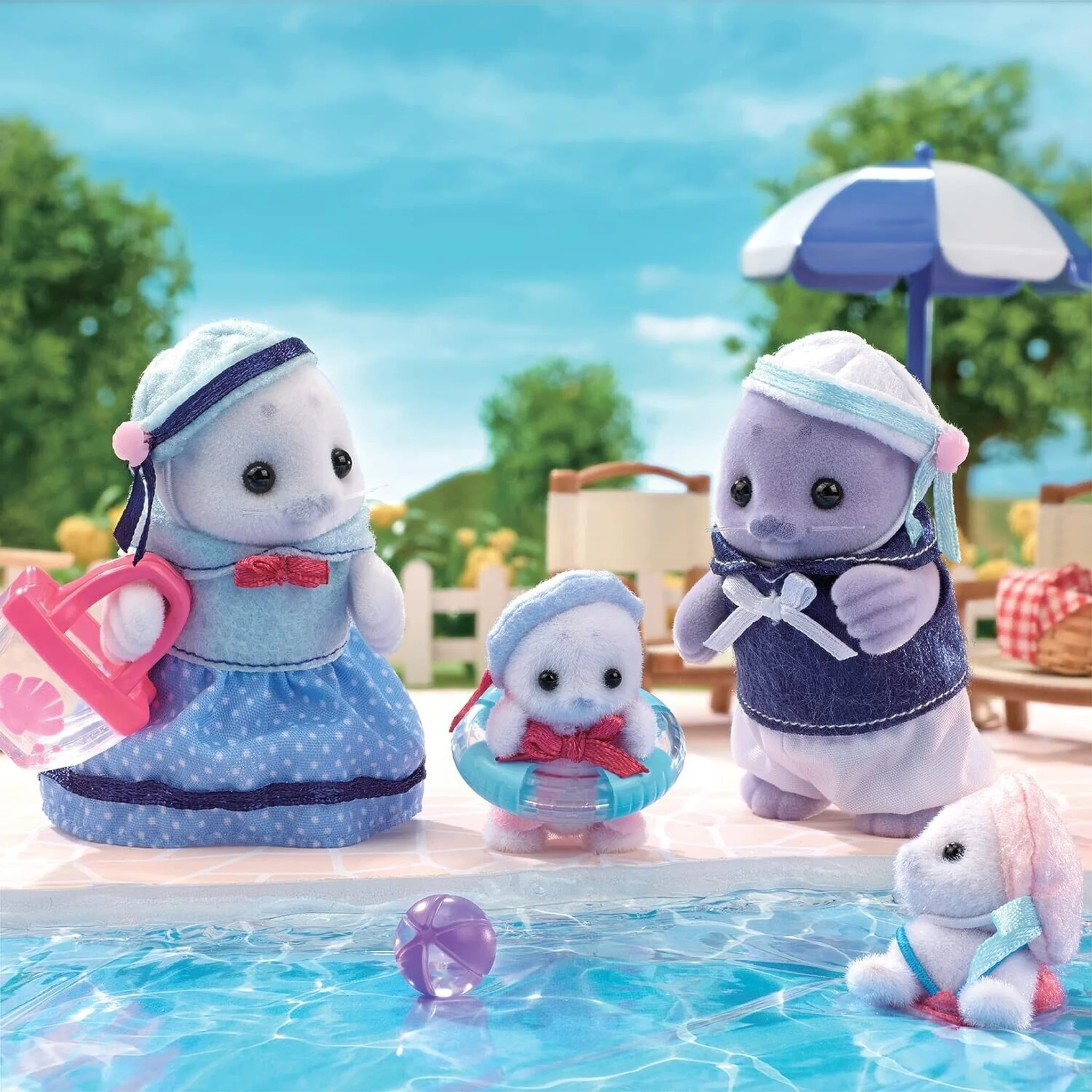 Sylvanian Families Seal Family - Image 5
