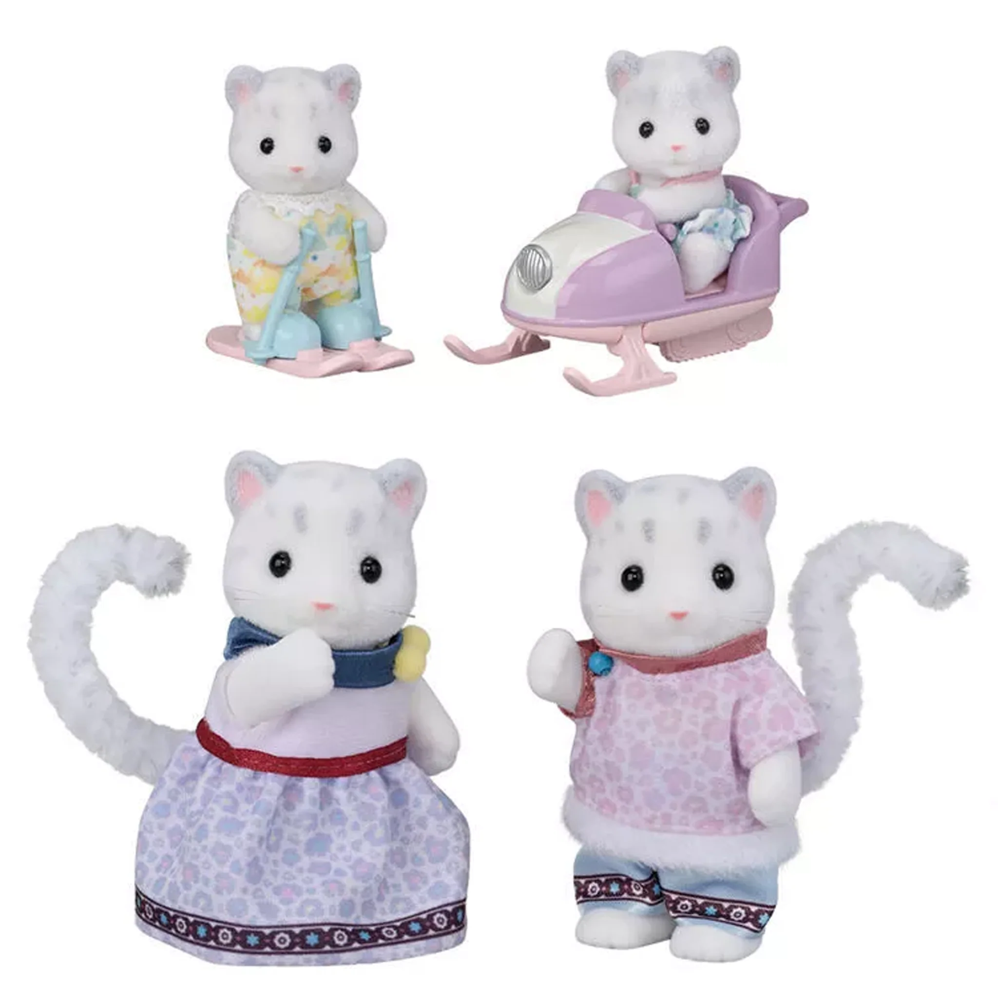Sylvanian Families Snow Leopard Family - Image 2