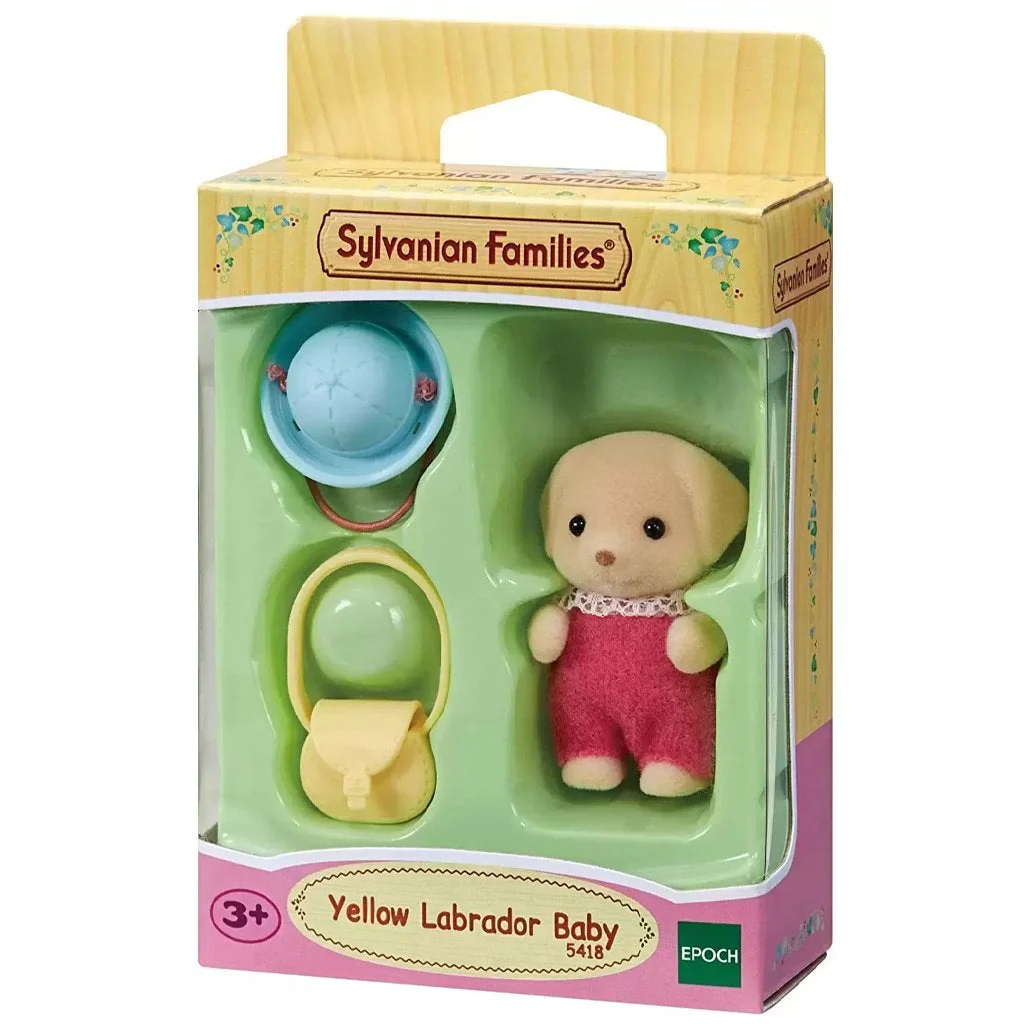 Sylvanian Families Yellow Labrador Baby - Image 2