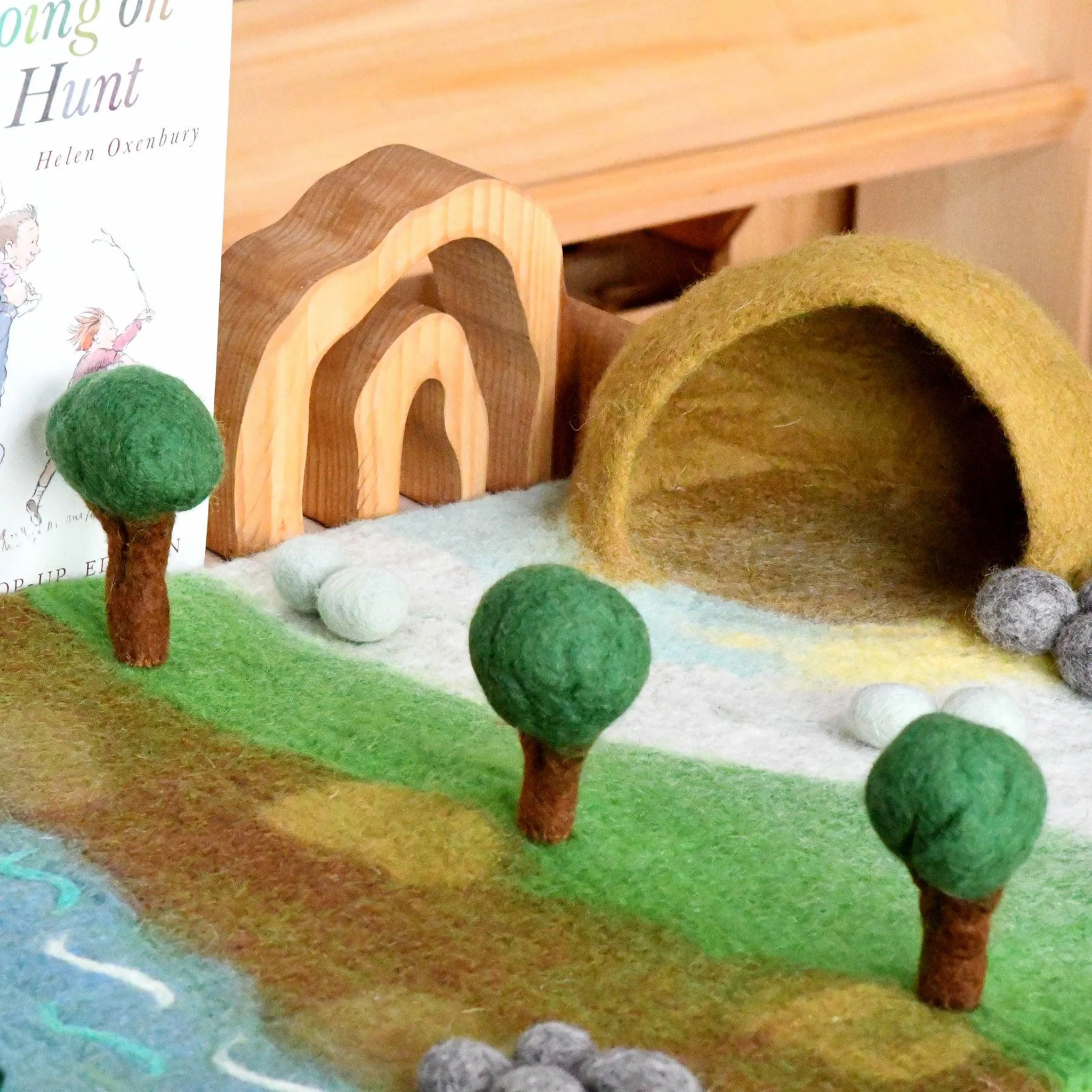 Tara Treasures: Bear Hunt Play Mat Playscape - Image 4