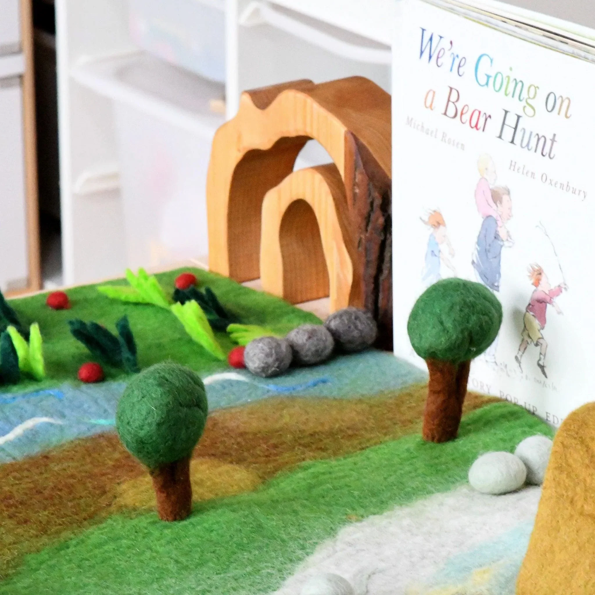 Tara Treasures: Bear Hunt Play Mat Playscape - Image 5