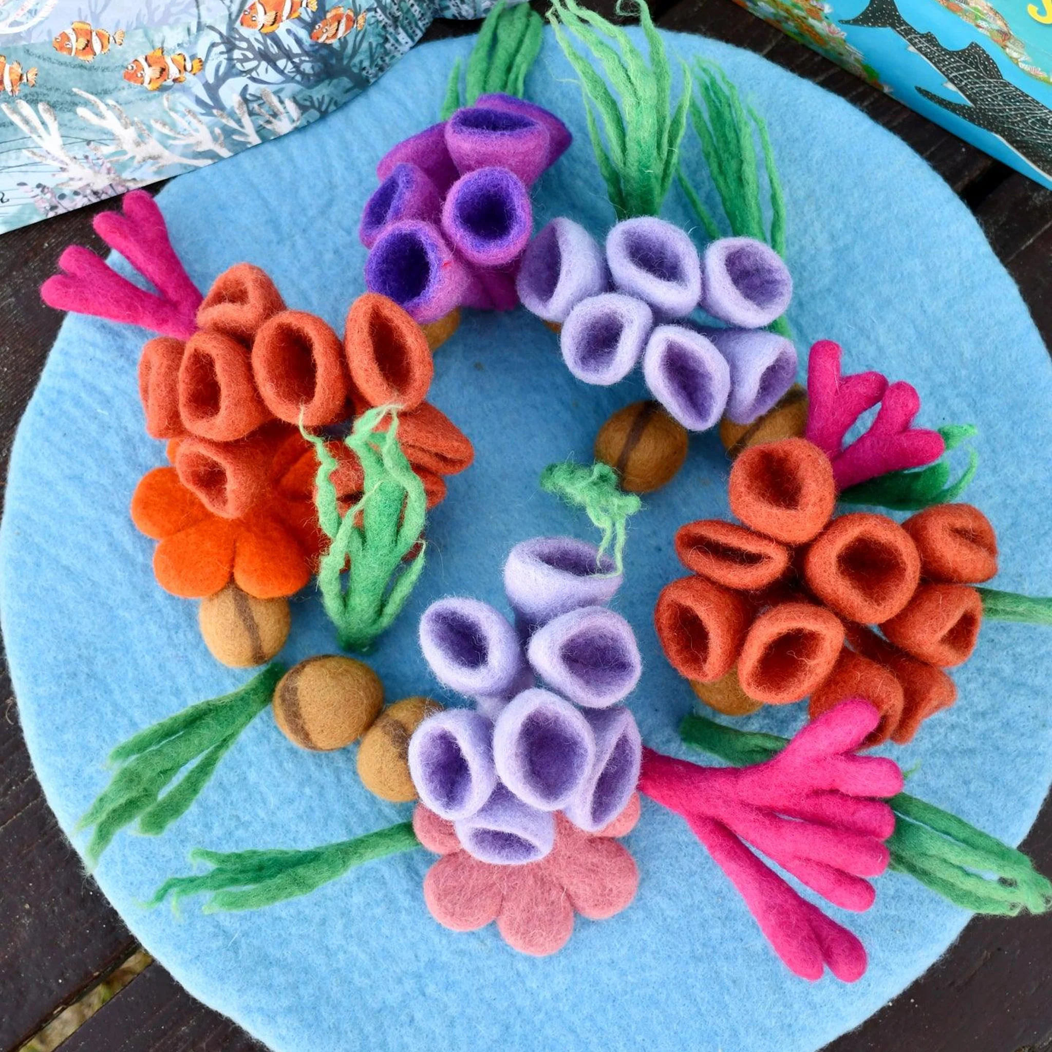Tara Treasures: Coral Reef Play Mat Playscape - Image 3