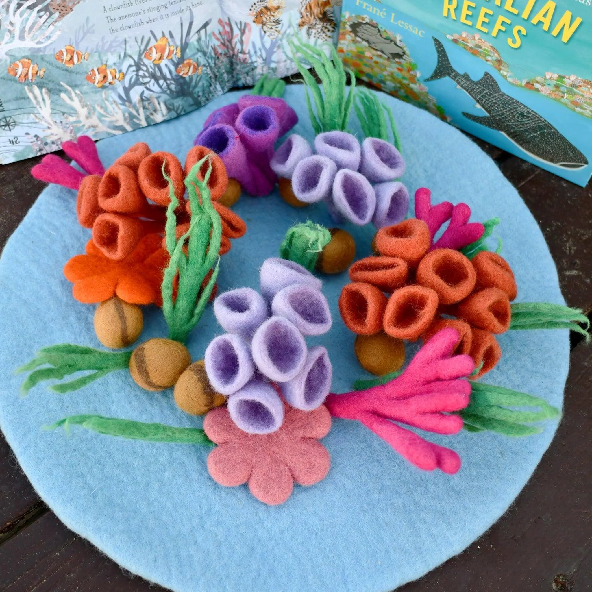 Tara Treasures: Coral Reef Play Mat Playscape - Image 4