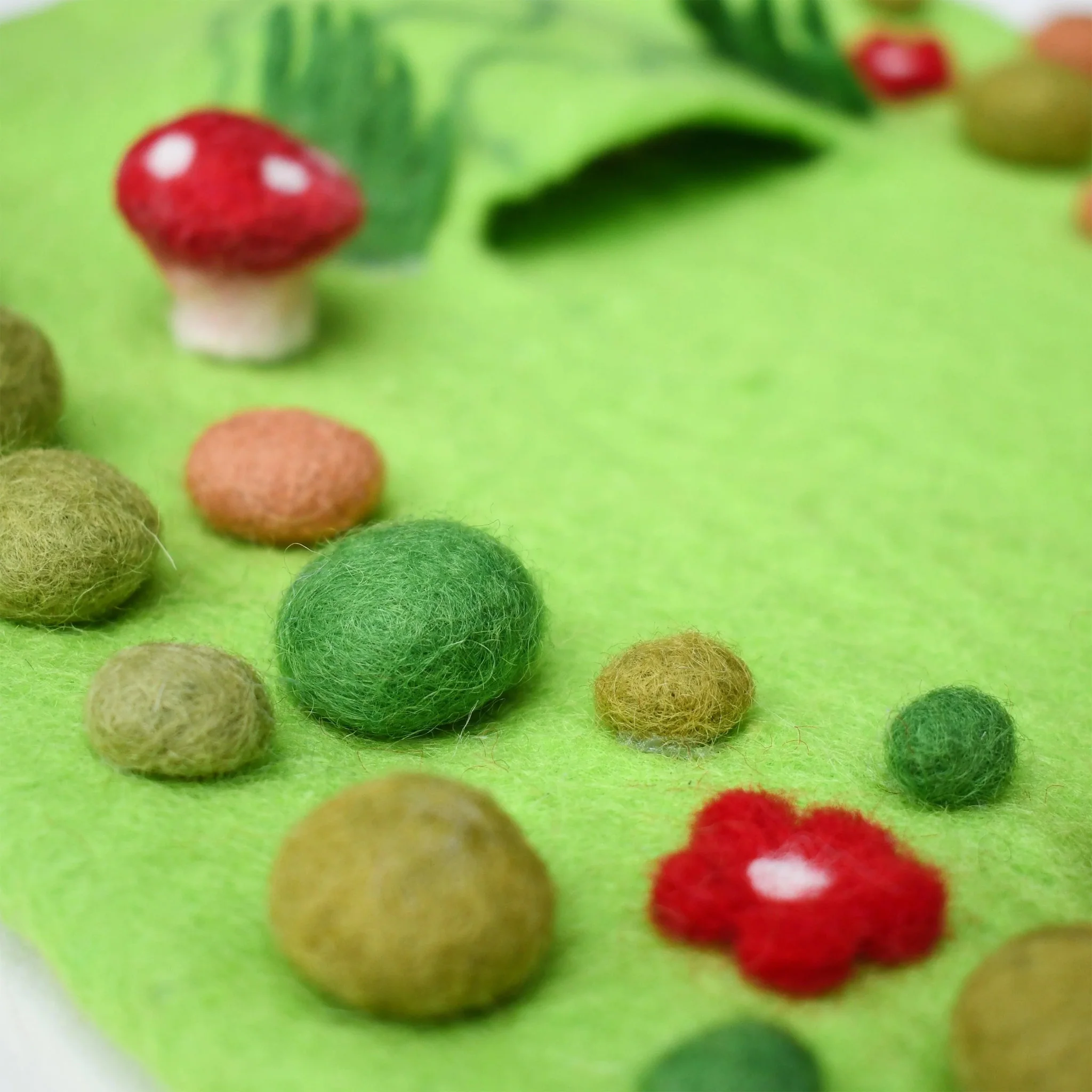 Tara Treasures: Fairy Toadstool Garden Play Mat Playscape - Image 5