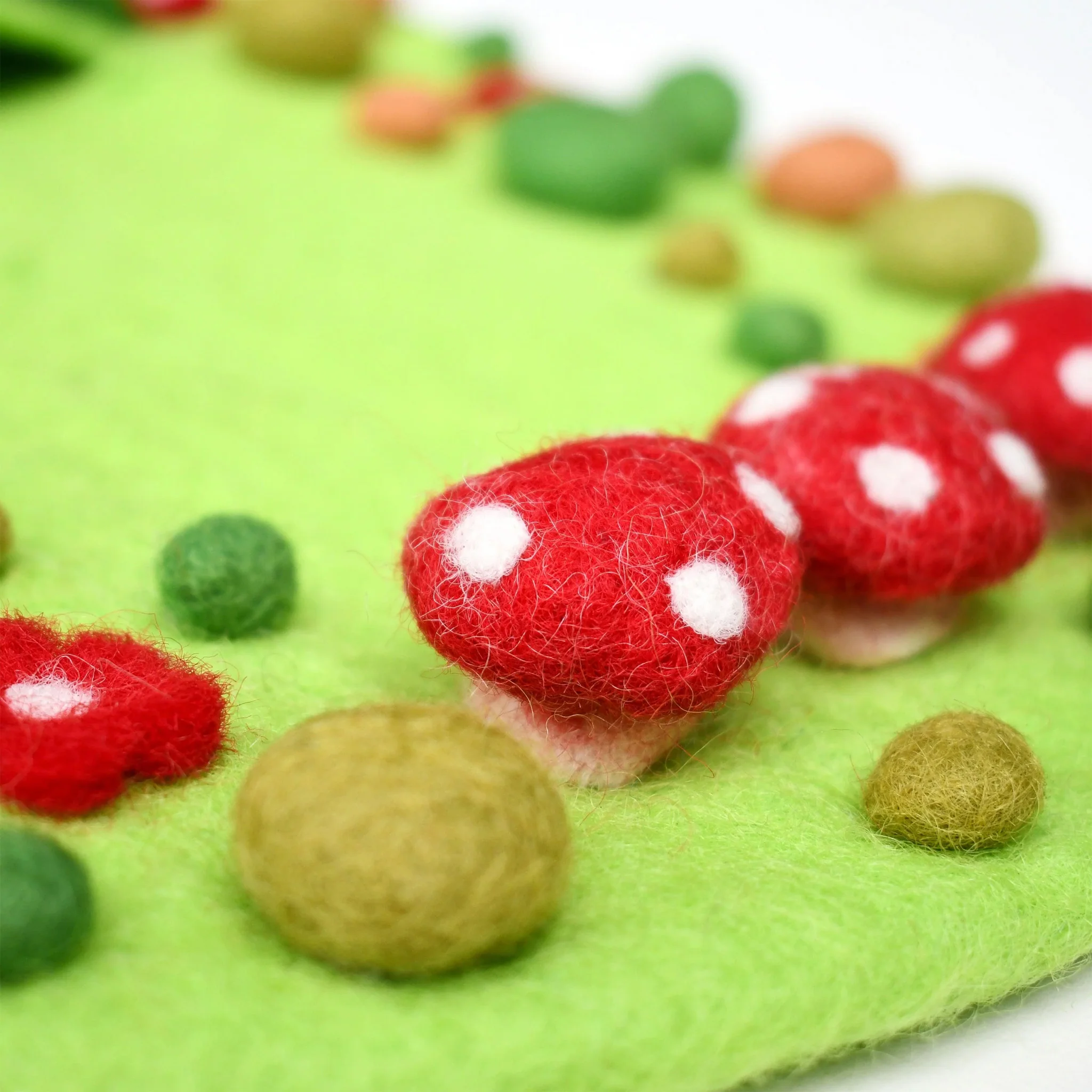 Tara Treasures: Fairy Toadstool Garden Play Mat Playscape - Image 6