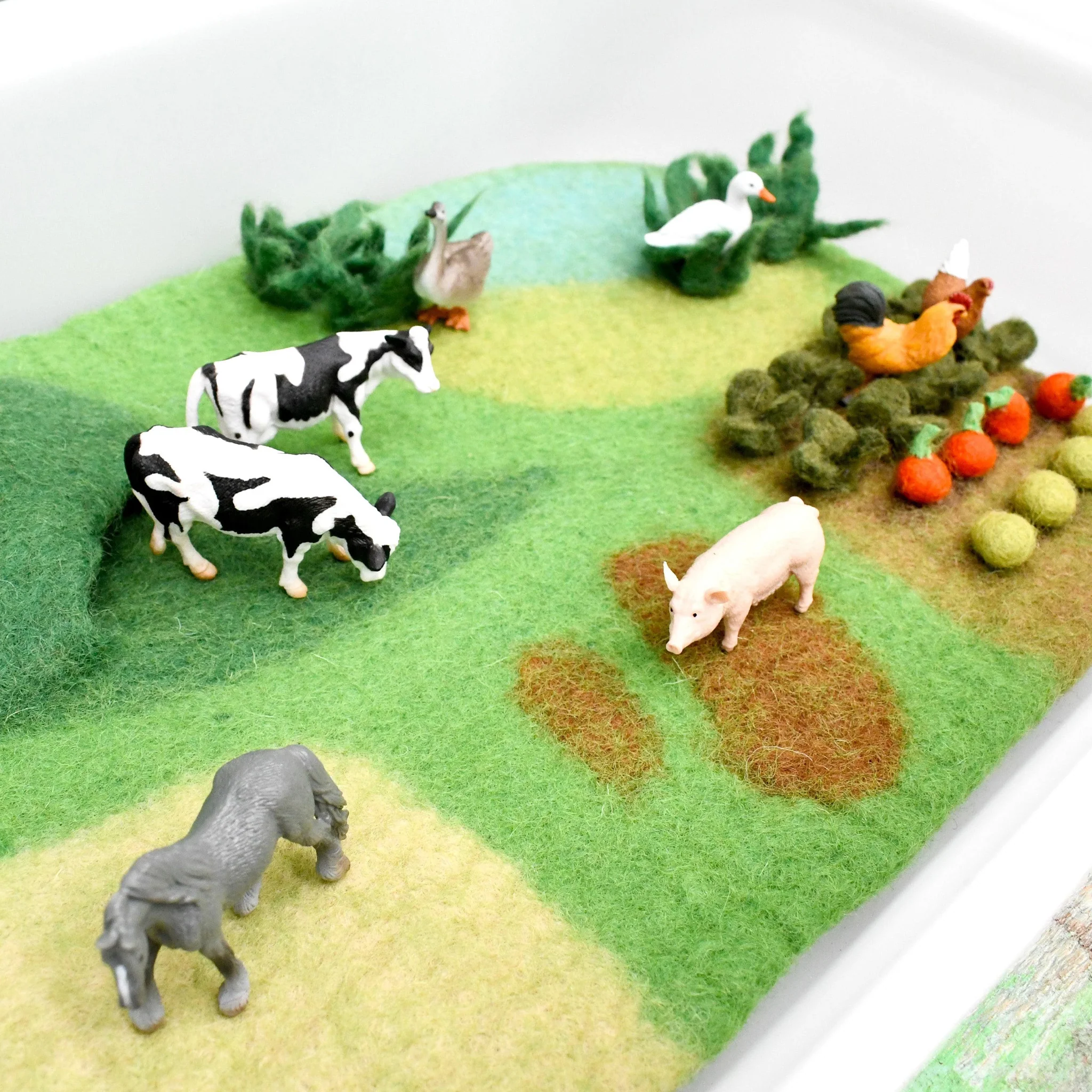 Tara Treasures: Farm Play Mat Playscape - Image 7