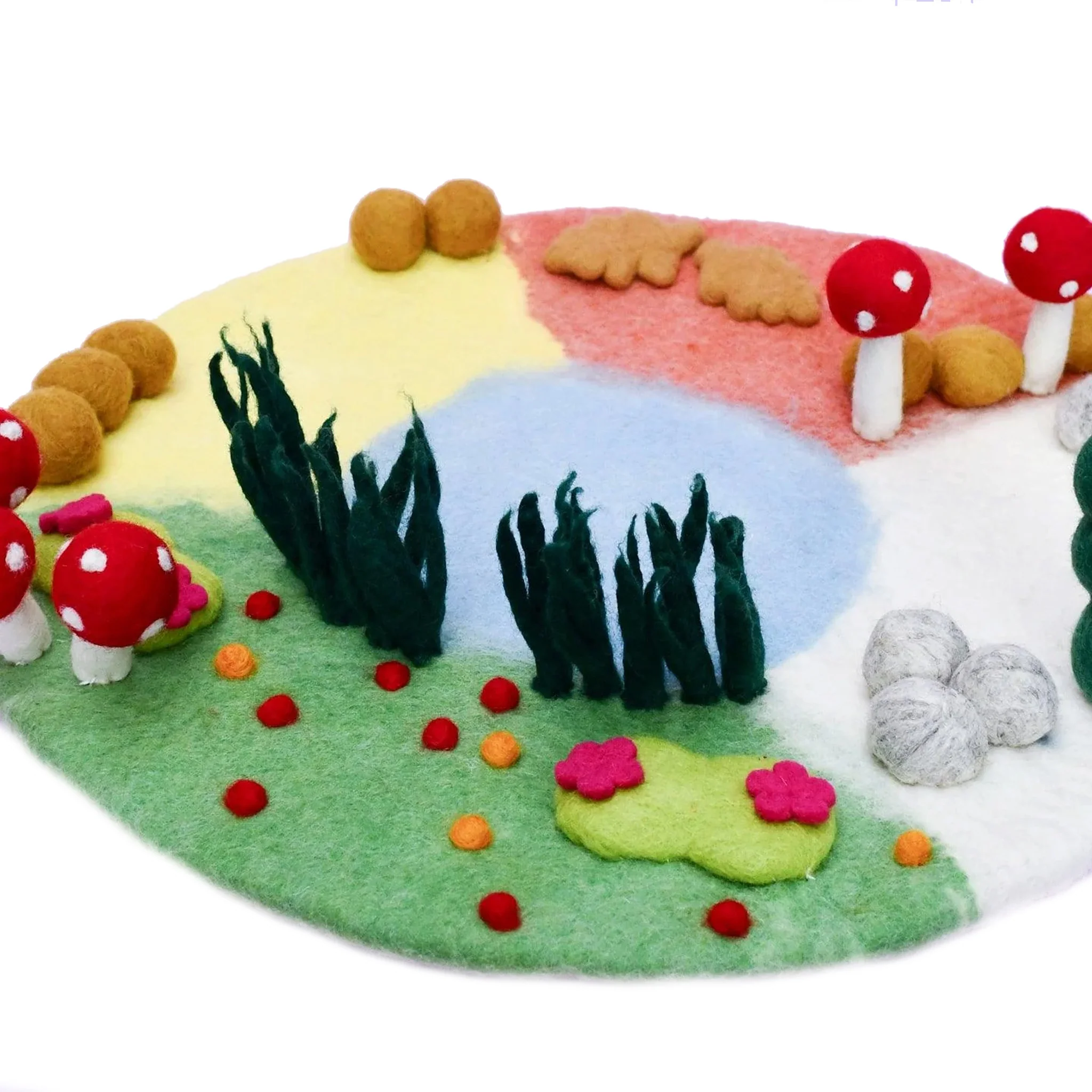 Tara Treasures: Four Seasons Play Mat Playscape - Small - Image 3