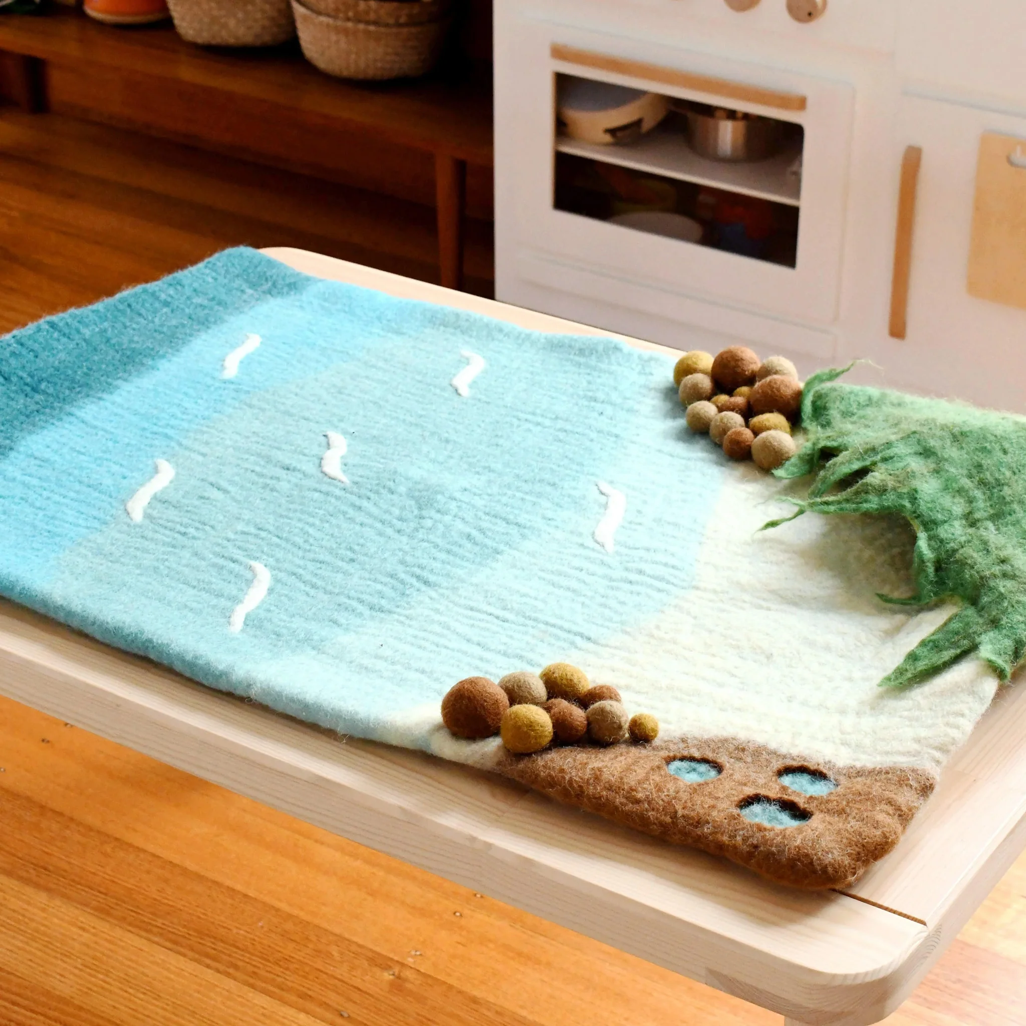Tara Treasures: Sea and Rockpool Play Mat Playscape - Large - Image 2