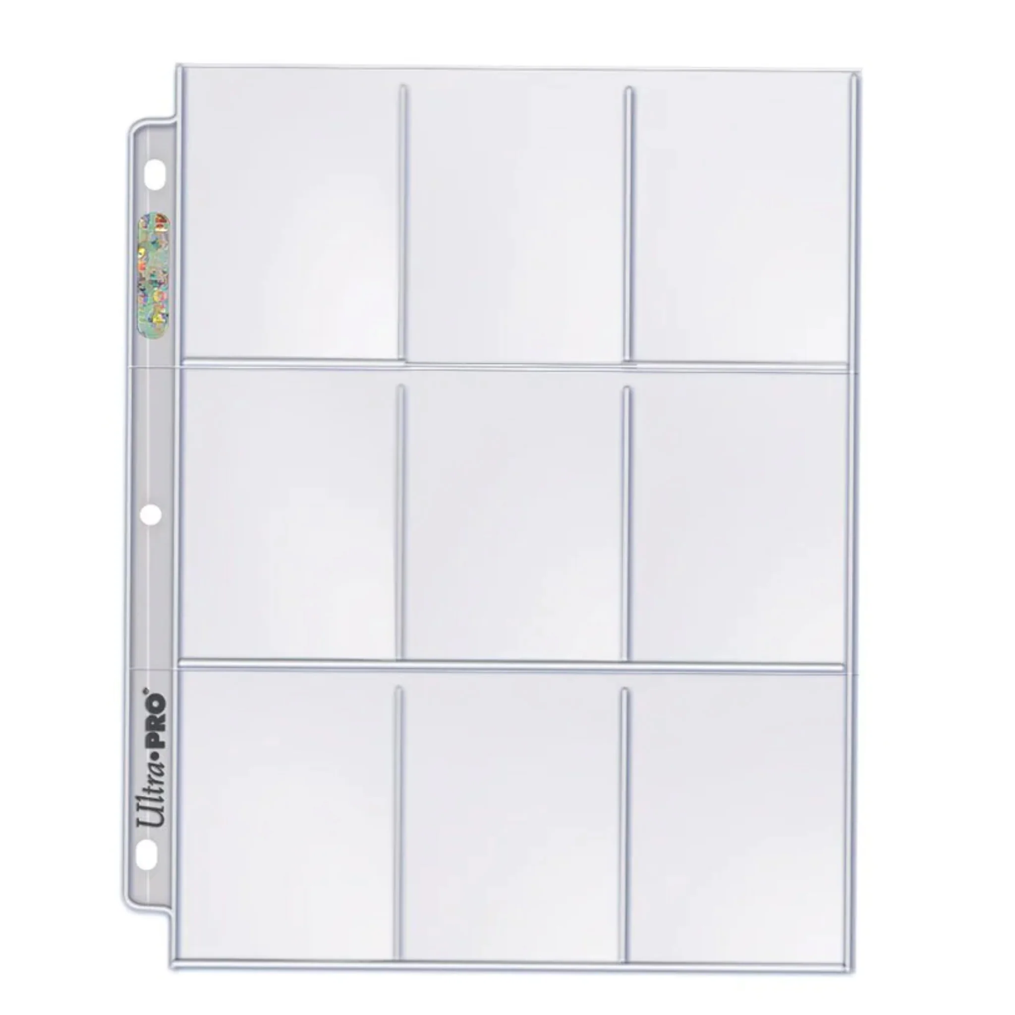Ultra Pro 18 Pocket Page - Silver Series - 3-hole punched (25 pages) - Image 2