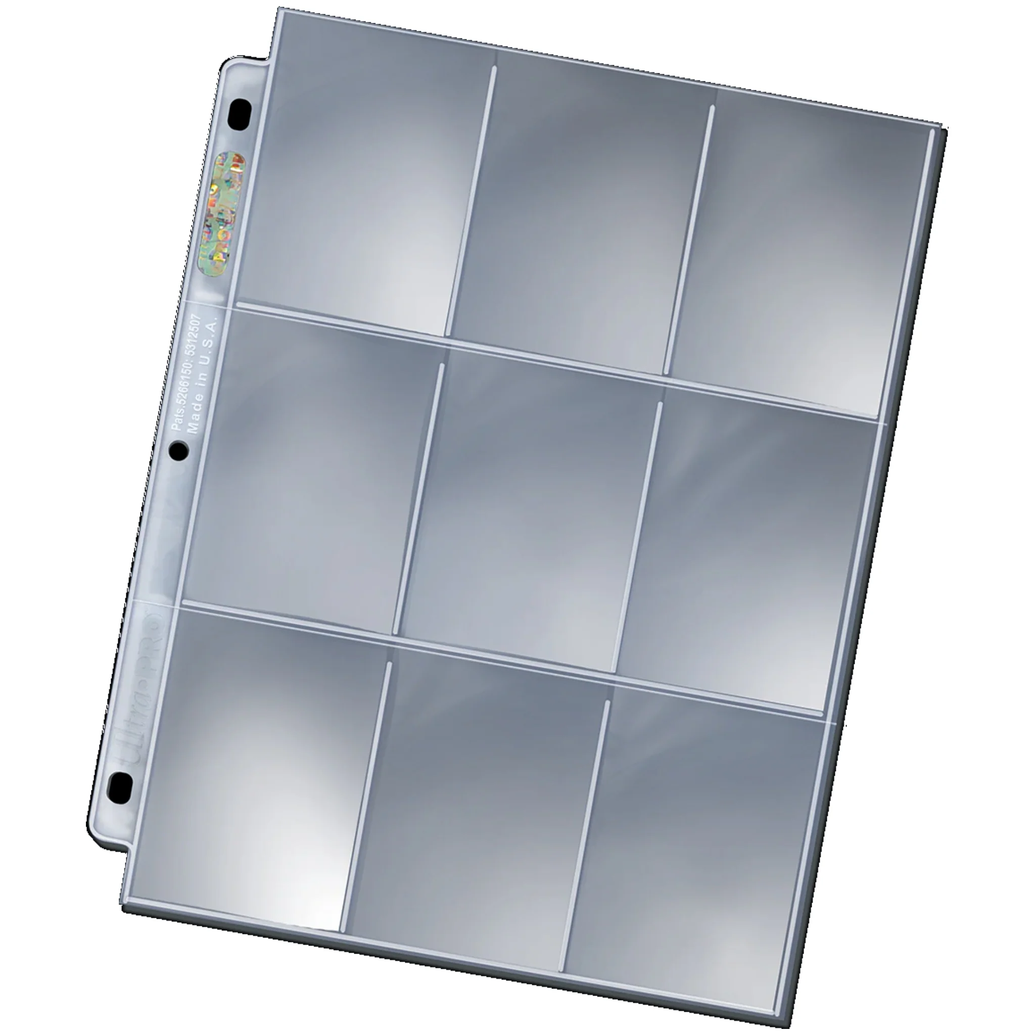 Ultra Pro 9 Pocket Page - 3-hole punched (10 pages) - Image 2