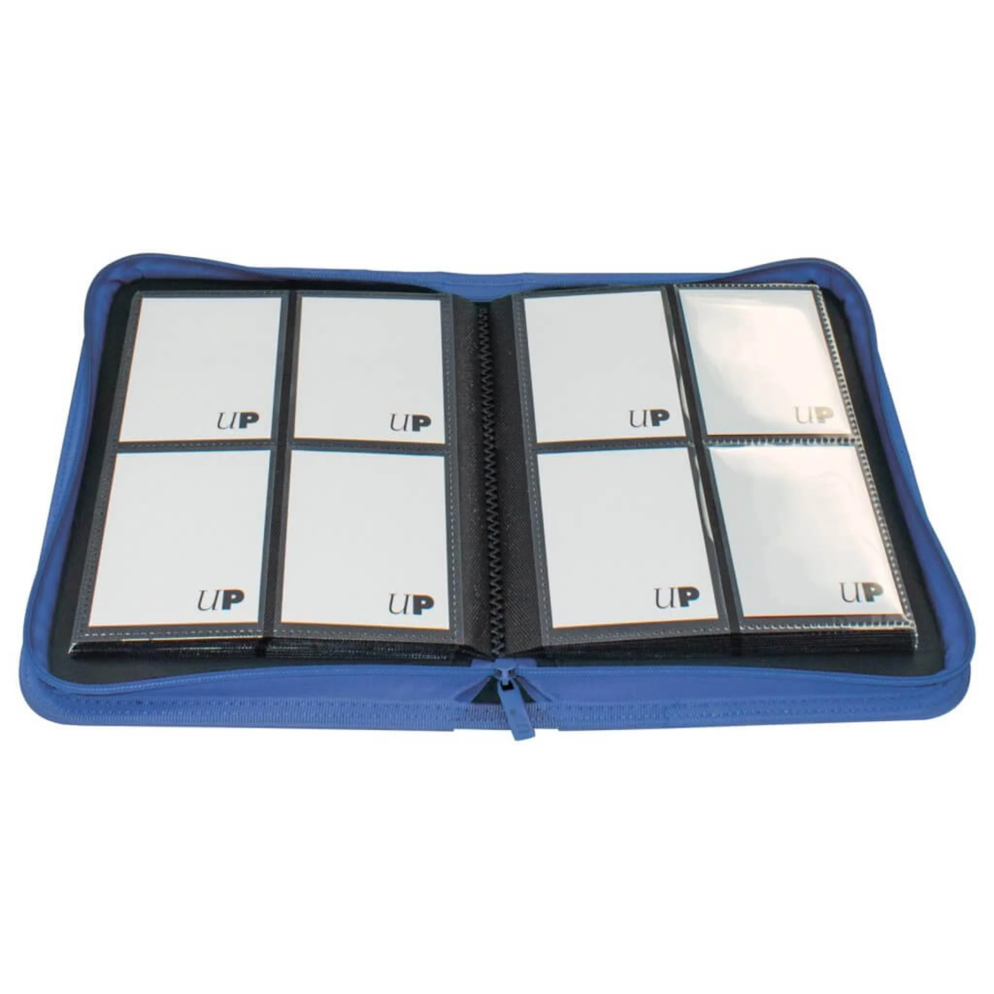 ULTRA PRO Binder - Vivid 4-Pocket Zippered Pro-Binder: Blue - Image 2
